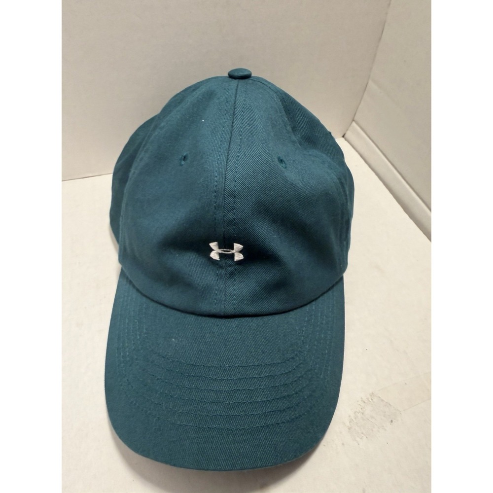 Under Armour Womens Favorite Baseball Hat Cap Teal Green Cotton OSFM 1306295